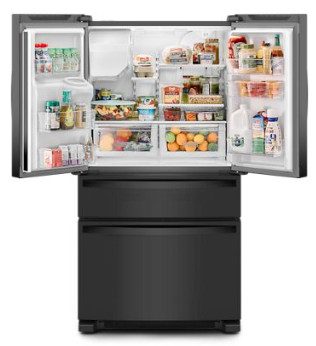 NEW 36-Inch Wide French Door Bottom Mount Refrigerator - 25 cu. ft. WRMF3636RB00 - Image 2