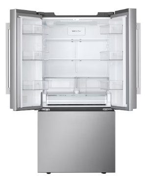 NEW 33" French 3-Door Counter-Depth MAX™ Refrigerator with Ice Maker, 21 cu.ft. LF21G6201S - Image 3