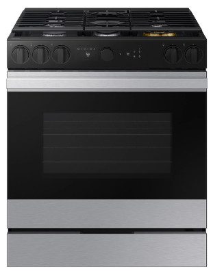 NEW Bespoke Slide-in Gas Range NSG6D8500SRAA