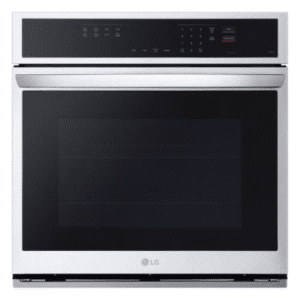 LG Electronics 30-inch Smart Single Electric Wall Oven with Fan Convection, Air Fry in Smudge Resistant Stainless Steel WSEP4723F