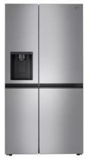 FM 27 cu. ft. Side-by-Side Refrigerator with Smooth Touch Ice Dispenser ...