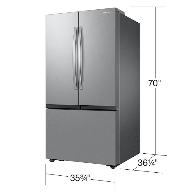 NEW Mega Capacity 31.5cu ft Smart French Door Refrigerator with Dual