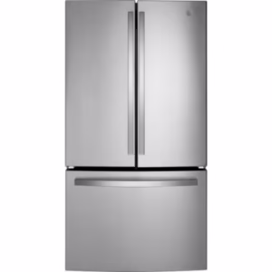 NEW GE® ENERGY STAR® 27.0 Cu. Ft. Fingerprint Resistant French-Door Refrigerator GNE27JYMFS