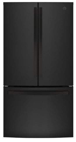 NEW GE® ENERGY STAR® 27.0 Cu. Ft. French-Door Refrigerator GNE27JGMBB