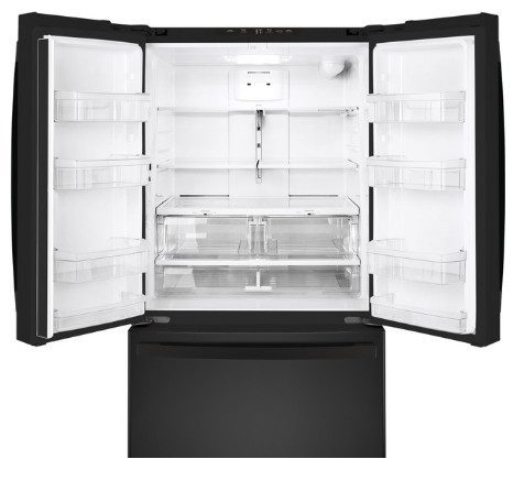 NEW GE® ENERGY STAR® 27.0 Cu. Ft. French-Door Refrigerator GNE27JGMBB - Image 3