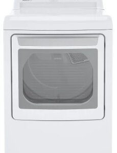 NEW 27 Inch Electric Dryer with 7.3 Cu. Ft. Capacity, 8 Dryer Programs, Sensor Dry, Dial-A DLE7150W