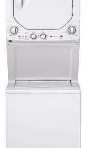 NEW  2.3 cu. ft. Capacity Washer with Stainless Steel Basket and 4.4 cu. ft. Capacity Gas Dryer GUD24GSSM1WW