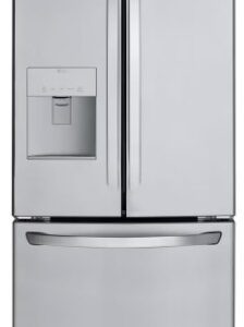 NEW 30" French Door Refrigerator with Water dispenser, 21.8 cu.ft. LRFWS2200S