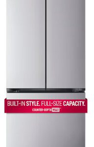 NEW 33" 21 cu.ft. Counter-Depth MAX™ French 3-Door Refrigerator Ice Maker LF21C6200S