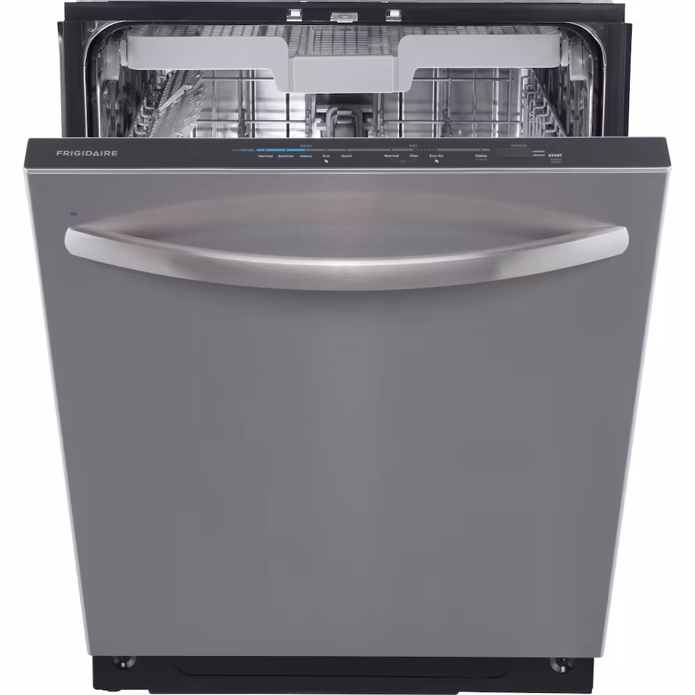 Frigidaire 24-inch Top Control Dishwasher with BladeSpray Arm in Fingerprint Resistant Stanless Steel FDSH4502BF - Image 3