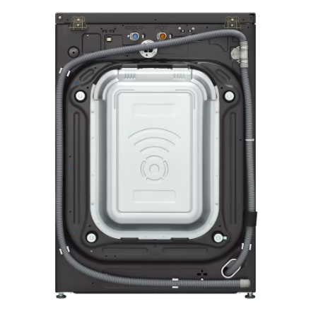 LG Electronics 5.7 cu. ft. Ventless All-in-One HeatPump Front Load Electric WashCombo with TurboWash360 WiFi in Black Steel - ENERGY STAR® WM6998HBA - Image 3