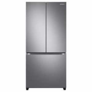 Samsung 33-inch W 18 cu. ft. Smart 3-Door French Door Refrigerator in Stainless Steel, Counter Depth - ENERGY STAR® RF18A5101SR