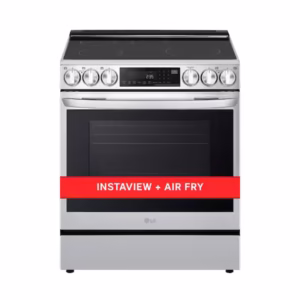 30 in. 5 Burner Element Slide-In Induction Range with InstaView and Air Fry in PrintProof Stainless Steel LSIL6336F