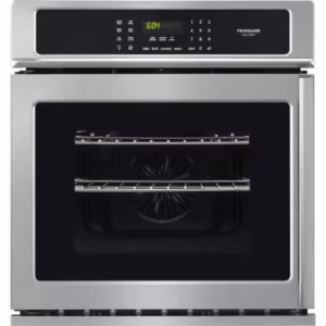 Frigidaire Gallery 27-inch Electric Swing-Door Wall Oven Self-Cleaning with Convection in Smudge-Proof Stainless Steel FGEW276SPFH