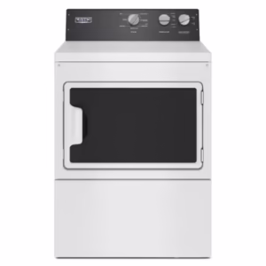 Maytag 7.4 cu. ft. Front Load Commercial Grade Residential Dryer in White YMEDP586GW0