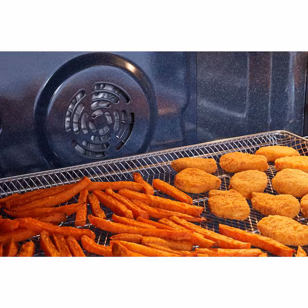 30 in. 5 Burners Freestanding Gas Range in Fingerprint Resistant Stainless Steel with No Preheat Air Fry WFGS6030RZ0 - Image 2