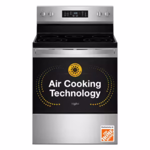 30 in. 5 Element Freestanding Electric Range in Fingerprint Resistant Stainless Steel with Air Cooking Technology YWFES4530SZ0