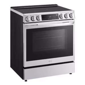 30 in. 5 Burner Element Slide-In Induction Range with InstaView and Air Fry in PrintProof Stainless Steel LSIL6336F/01