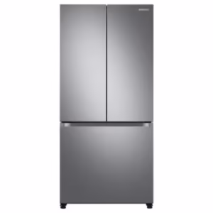 Samsung 33-inch W 18 cu. ft. Smart 3-Door French Door Refrigerator in Stainless Steel, Counter Depth - ENERGY STAR® RF18A5101SR