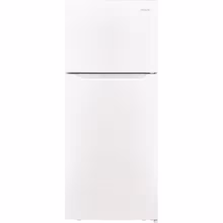 Frigidaire 28-inch W 17.6 Cu. Ft. Top Freezer Refrigerator in White - ENERGY STAR® FFHT1822UW