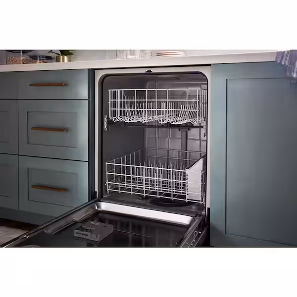 24 in. Built-In Tall Tub Dishwasher in Monochromatic Stainless Steel with Extended Soak Cycle WDT531HAPM0 - Image 3
