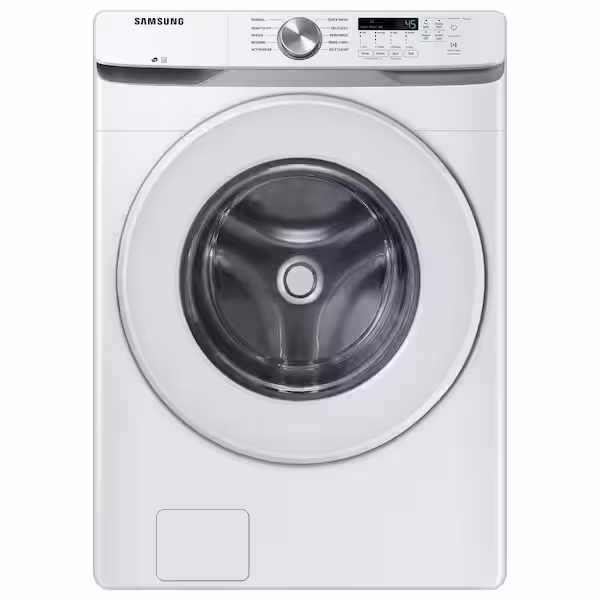 4.5 cu. ft. High-Efficiency Front Load Washer in White with Self-Clean+ WF45T600AW