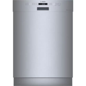 Bosch 300 Series 24-Inch Smart Built-In Dishwasher with Home Connect, Third Rack, 46 dBA SHE53B75UC/72