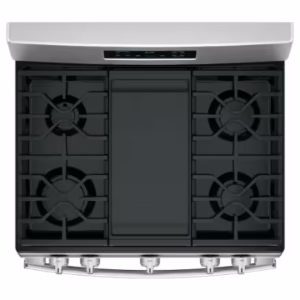 GE Free-Standing Gas Steam clean Range with Precise Simmer Burner Broil drawer Oven in Stainless Steel JCGBS66SEK6SS