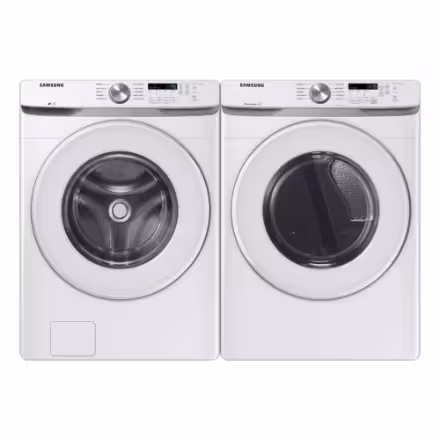 Samsung 4.5 cu. ft. High-Efficiency Front Load Washer with Self-Clean+ in White - ENERGY STAR® WF45T6000AW - Image 2