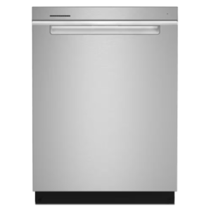 Whirlpool 24-inch Top Control Large Capacity Dishwasher with AI Intelligent Wash and Stainless steel tub in Fingerprint Resistant Stainless Steel, 47 dBA WDTA50SAKZ4