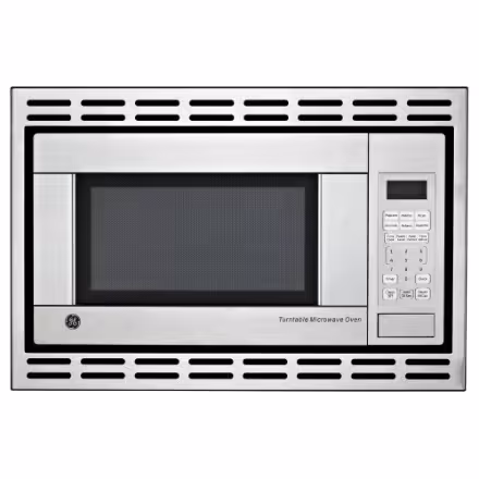 GE 1.1 cu. ft. Built-In Microwave Oven in Stainless Steel JE1140STC
