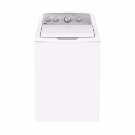 GE 27-Inch 4.9 cu. ft. Top Load Washer with SaniFresh Cycle in White GTW451BMR0WS