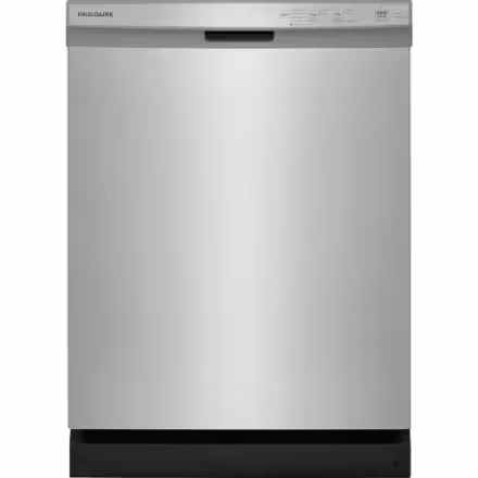 Frigidaire 24-inch Built-In Front Control Dishwasher with 3 Spray Arms and MaxDry Technology in Stainless Steel 54 dBA - ENERGY STAR® FDPC4314AS3A