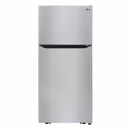 LG Electronics 30-inch W 20 cu. ft. Top Freezer Refrigerator with Multi-Air Flow in Stainless Steel - ENERGY STAR® LTCS20020S/05