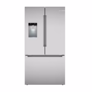 Bosch 100 Series 36-inch 26 cu.ft. Smart Standard Depth French Door Refrigerator, with Dual Compressor in Stainless Steel B36FD10ENS