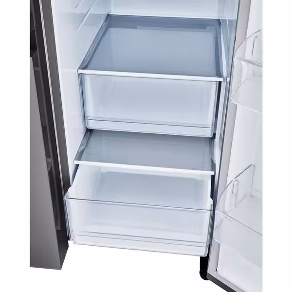23 cu. ft. Side by Side Refrigerator with External Ice andWater Dispenser in Stainless Look, Counter Depth LS23C4230V/00 - Image 3