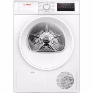 300 Series 24 in. 4 cu. ft. 240-Volt Stackable ventless Compact Condensation Electric Dryer in White, ENERGY STAR WPA12100UC/19