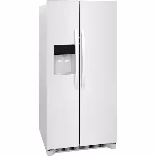 33 in. 22.3 cu. ft. Standard Depth Side by Side Refrigerator in White FRSS2323AW9