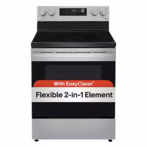 6.3 cu.ft. Single Oven Electric Range with EasyClean, Wi-Fi Enabled in Stainless Steel LREL6321S
