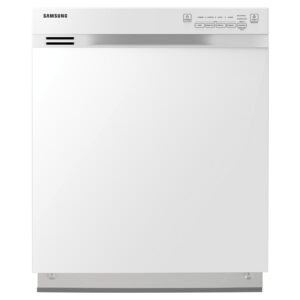 Samsung Built-in Leak Sensor Dishwasher- 24-in - 50-dB - White DW80J3020UW