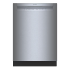 Bosch 100 Premium Series 24-Inch Smart Dishwasher with Home Connect, Third Rack, In Stainless Steel - Home Depot Exclusive - ENERGY STAR® SHE5AEH5N