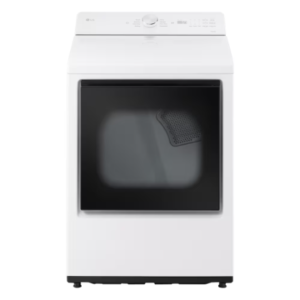 LG Electronics 7.3 cu. ft. Ultra Large Capacity Front Load Electric Dryer with Wi-fi and AI Sensor Dry in White - ENERGY STAR® DLE8200W