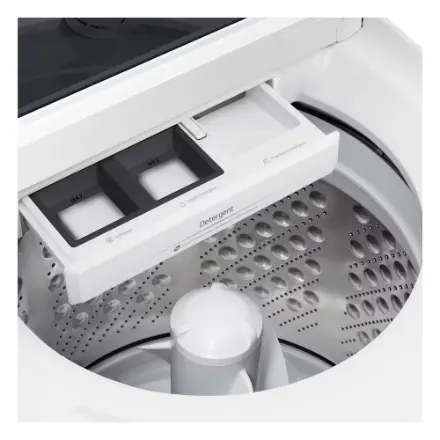 LG Electronics 5.6 cu. ft. Mega Capacity Smart Top Load Washer with 4-way Agitator, Easy Unload and AI Sensing in White WT8205CW - Image 3