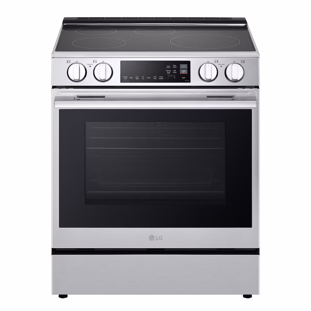 LG Electronics Smart Slide-In Induction Range with ProBake Convection Oven, Air Fry EasyClean in Smudge Resistant Stainless Steel - ENERGY STAR® LSIL6334XE