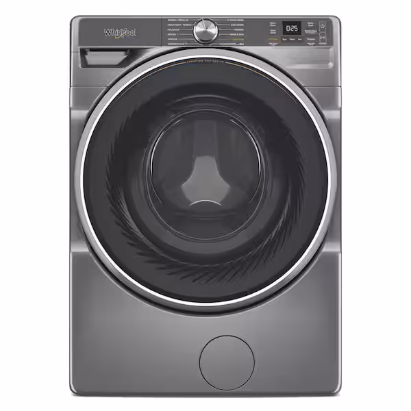 5.0 cu. ft. Front Load Washer in Radiant Silver with Fresh Flow Vent System WFW6720RR0