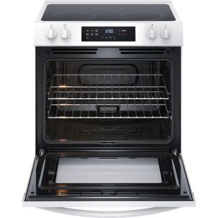 Frigidaire Slide-In Electric Range with 5 Element Cooktop and Steam Clean in White FCFE306CAWF - Image 5