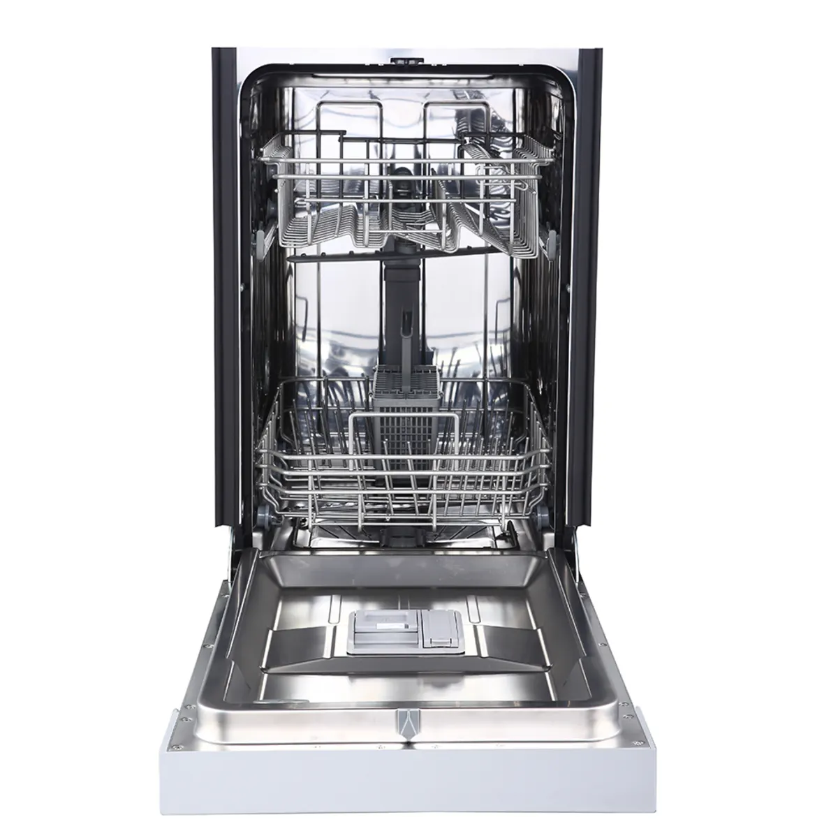 GE 18" Built-In Front Control Dishwasher with Stainless Steel Tall Tub White - GBF180SGMWW - Image 5