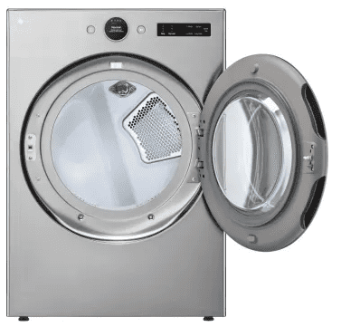 NEW LG 7.4 cu. ft. Ultra Large Capacity Smart Wi-Fi Enabled Front Load Electric Dryer with TurboSteam™ – Graphite Steel DLEX5500V
