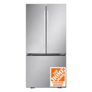 LG Electronics 33-inch W 21 cu. ft. Counter-Depth French Door MAX Refrigerator with Ice Maker in Smudge-Resistant Stainless Steel - ENERGY STAR® LF21G6201S/06
