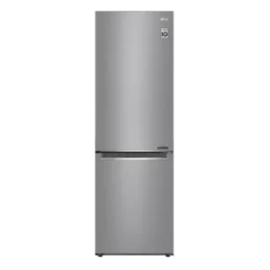 LG Electronics 24-inch W 12 cu. ft. Bottom Freezer Refrigerator in Platinum Silver, Apartment-Size, Counter Depth - ENERGY STAR® LBNC12231V